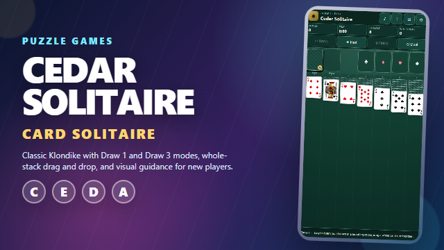 Cedar Solitaire gameplay thumbnail